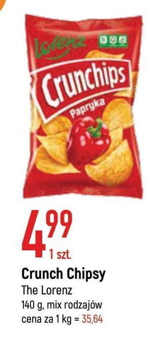 E.Leclerc Chipsy paprykowe crunchips oferta