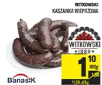 TomiMarkt Witkowski Kaszanka wieprzowa 100 g oferta