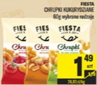 TomiMarkt Fiesta Chrupki kukurydziane 60 g oferta