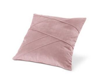Tchibo Dekoracyjna poszewka na poduszkę z aksamitu, różowa oferta