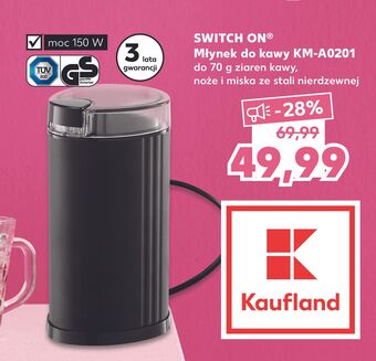 Kaufland Młynek do kawy km-a0201 switch on oferta