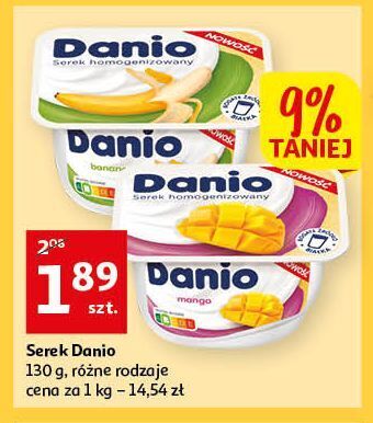 Auchan Serek mango danone danio oferta