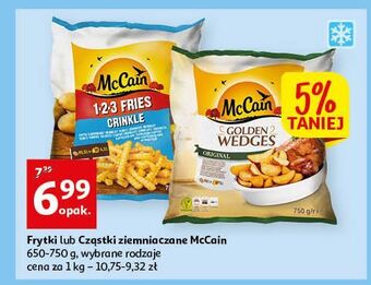 Auchan Frytki crinkle mccain 1-2-3 oferta