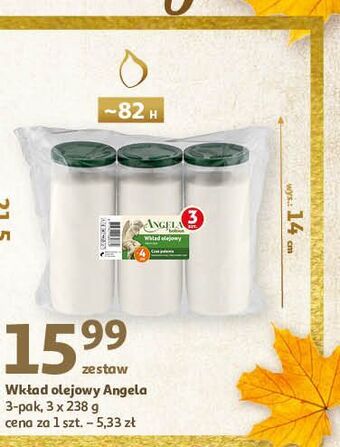 Wkład olejowy 450 g 4 dni angela