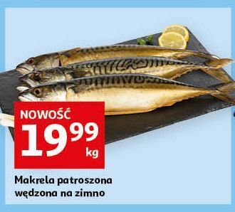 Auchan Makrela wędzona filet na zimno oferta