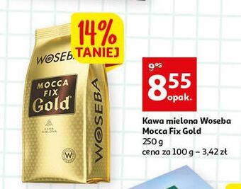 Auchan Kawa woseba mocca fix gold oferta