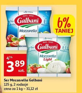 Auchan Ser mozzarella galbani oferta