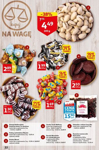 Auchan Galaretki crazy bee frutty roshen oferta