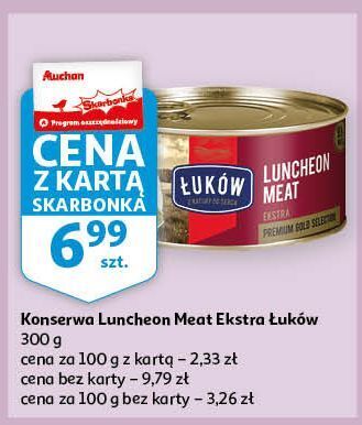 Auchan Luncheon meat extra łuków oferta