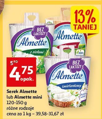 Auchan Serek z chrzanem hochland almette oferta