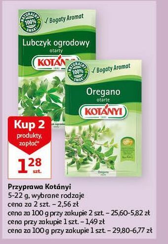 Auchan Oregano kotanyi oferta
