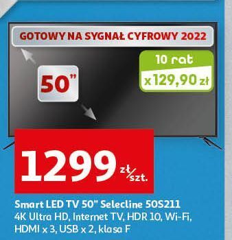 Auchan Telewizor 50'' 50s211 selecline oferta