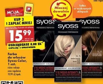 Biedronka Farba do włosów 1-1 syoss professional performance oferta