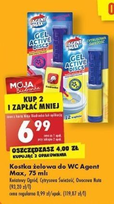 Biedronka Point block owocowa nuta agent max oferta