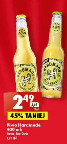 Biedronka Piwo garage hard lemonade oferta