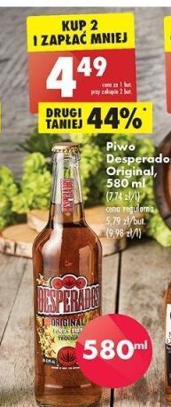 Biedronka Piwo desperados oferta