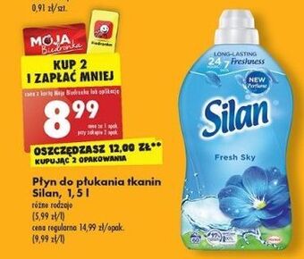 Biedronka Płyn do płukania fresh sky silan classic oferta