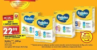Biedronka Mleko 3 bebiko junior oferta