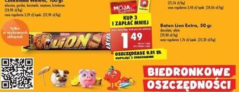 Biedronka Baton lion standard xl oferta