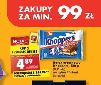 Biedronka Baton knoppers oferta