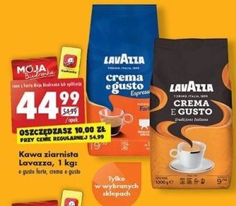 Biedronka Kawa lavazza crema & gusto oferta