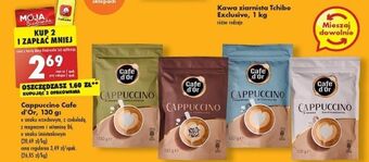 Biedronka Cappuccino z magnezem cafe d'or oferta