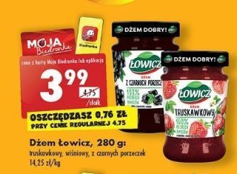 Biedronka Dżem wiśniowy łowicz oferta