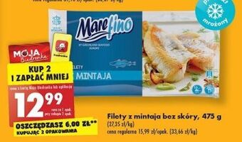 Biedronka Filet z mintaja mare fino oferta