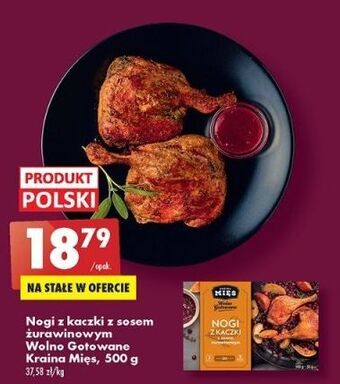 Biedronka Nogi z kaczki sosem żurawinowym kraina mięs oferta