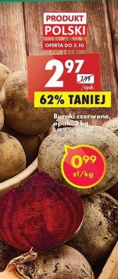 Biedronka Buraki oferta