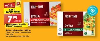 Biedronka Ryba z piekarnika sosem brokułowym fish time oferta