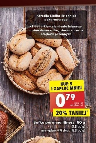 Biedronka Bułka poranna fitness oferta