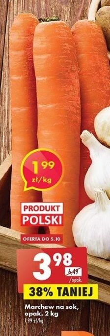 Biedronka Marchewka oferta