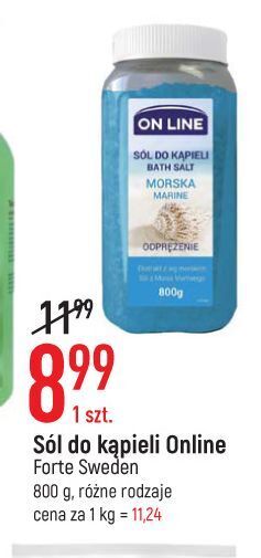 E.Leclerc Sól do kąpieli morska on line oferta