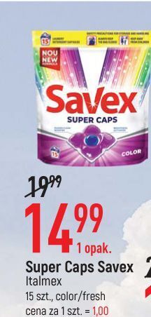 E.Leclerc Kapsułki do prania fresh savex super caps oferta