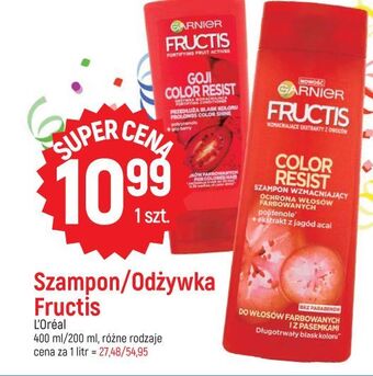E.Leclerc Odżywka do włosów garnier fructis goji color resist oferta