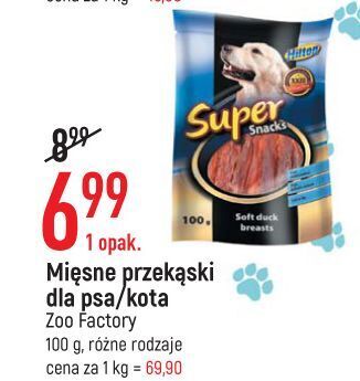 E.Leclerc Ciasteczka z kaczki hilton pyszne supersnacki oferta