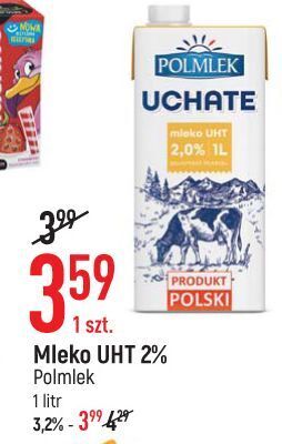 E.Leclerc Mleko uchate 3.2% polmlek oferta