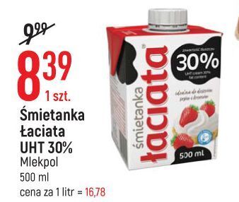 E.Leclerc Śmietanka 30 % łaciata oferta