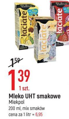E.Leclerc Mleko truskawkowe łaciate oferta