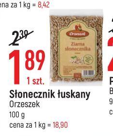 E.Leclerc Słonecznik łuskany orzeszek oferta