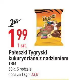 E.Leclerc Pałeczki kukurydziane czekoladowe tygryski oferta