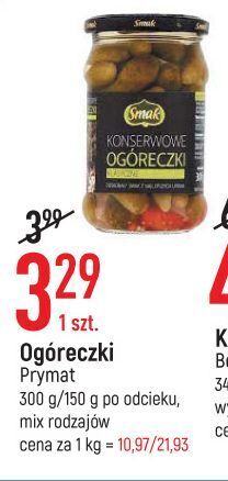 E.Leclerc Ogóreczki konserwowe smak oferta