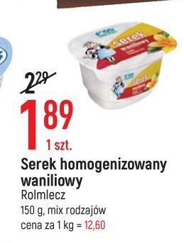 E.Leclerc Serek waniliowy rolmlecz oferta
