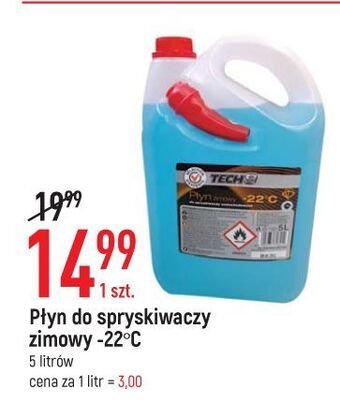 E.Leclerc Płyn do spryskiwaczy zimowy -22 c tech9 oferta