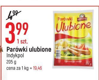E.Leclerc Parówki klasyczne indykpol ulubione oferta