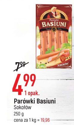 E.Leclerc Parówki basiuni sokołów oferta