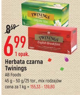 E.Leclerc Herbata twinings english breakfast tea oferta