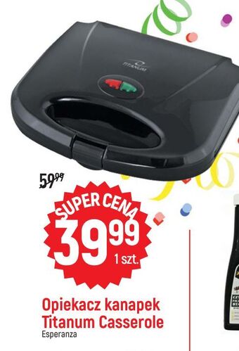 E.Leclerc Opiekacz kanapek casserole titanum oferta
