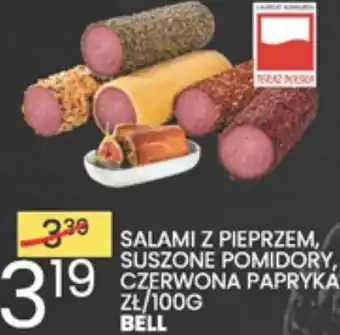 Wafelek bell salami z pieprzem, suszone pomidory, czerwona papryka 100g oferta